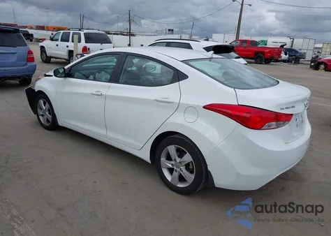 2013 Hyundai Elantra Gls z USA, uszkodzony, nr VIN 5NPDH4AE4DH403256